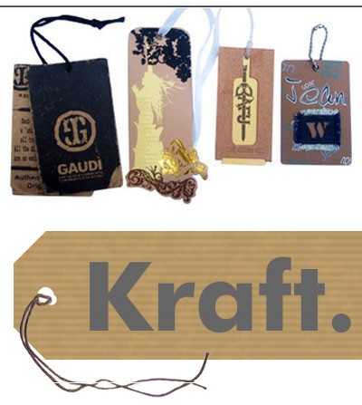 Custom Kraft Cards | Kraft Hang Tags | Brown labels
