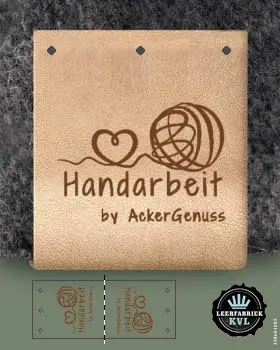 Leather Tags For Handmade Products
