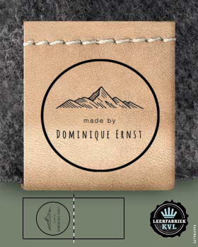 Vegan Leather Labels