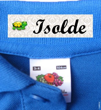 Personal Labels For Clothes